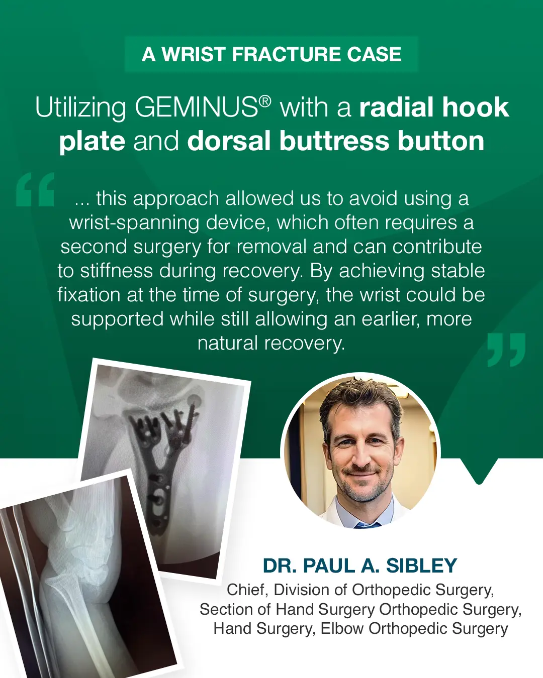 Dr. Paul Sibley Geminus quote