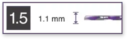 Pre-Contoured Standard & Fracture Specific Plates for 1.1 mm plate.