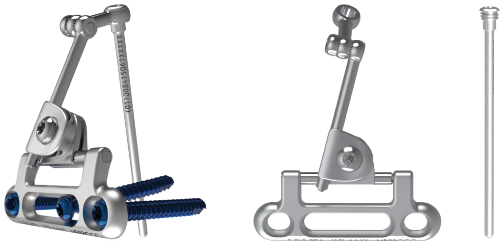 Preassembled construct for easy, internal application