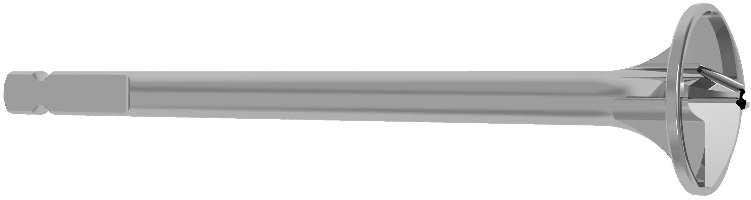 Convex reamers for shaping distal bone.