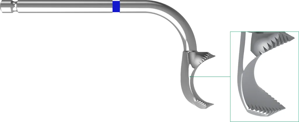 Trapezial Finishing Tool for trapezial finishing