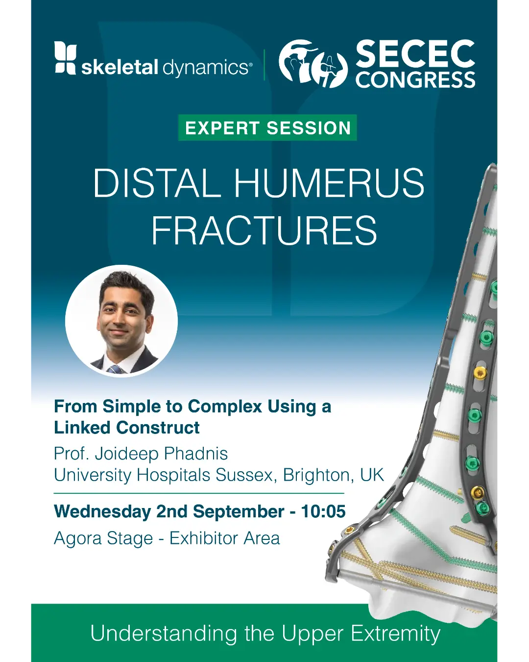 SECEC Congress Distal Humeral Fractures Expert Session with Prof. Joideep Phadnis